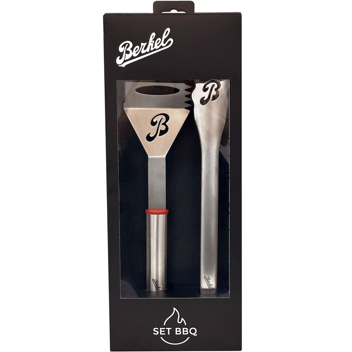 Berkel BBQ-sæt med grillspade og grilltang i to dele