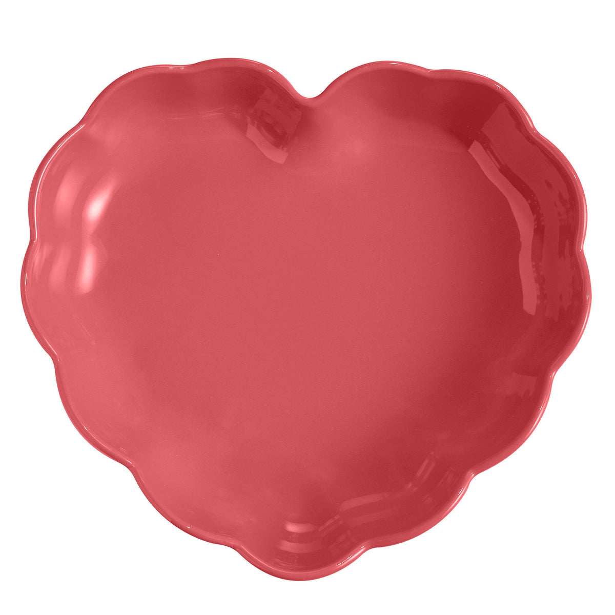 Hjerteformet Madeleine bageform fra Emile Henry i bubblegum