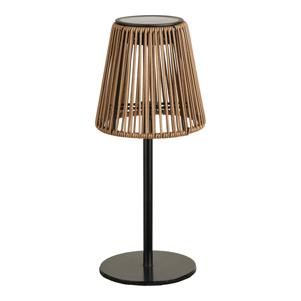 Salford solcellelampe i brun og sort fra House Nordic