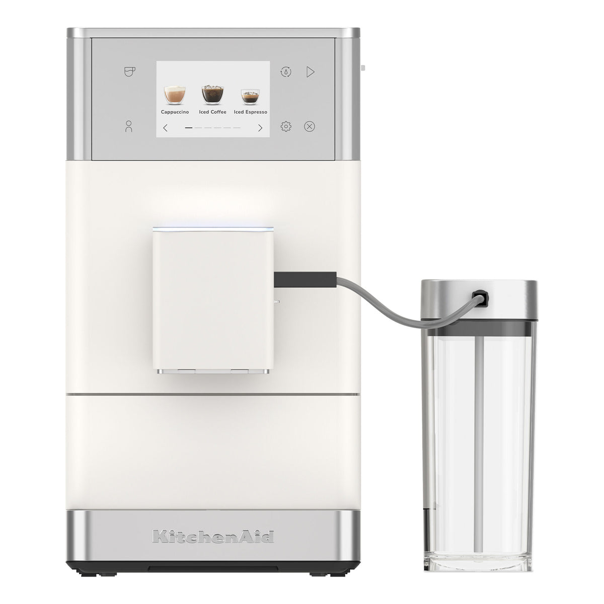 Kitchenaid KF4 FA helautomatisk espressomaskine i porcelænshvid