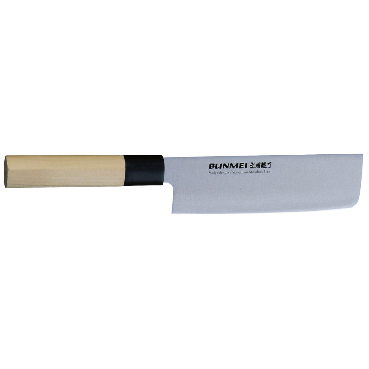 Bunmei Nakiri grøntsagskniv med 16,5 cm dobbeltslebet blad