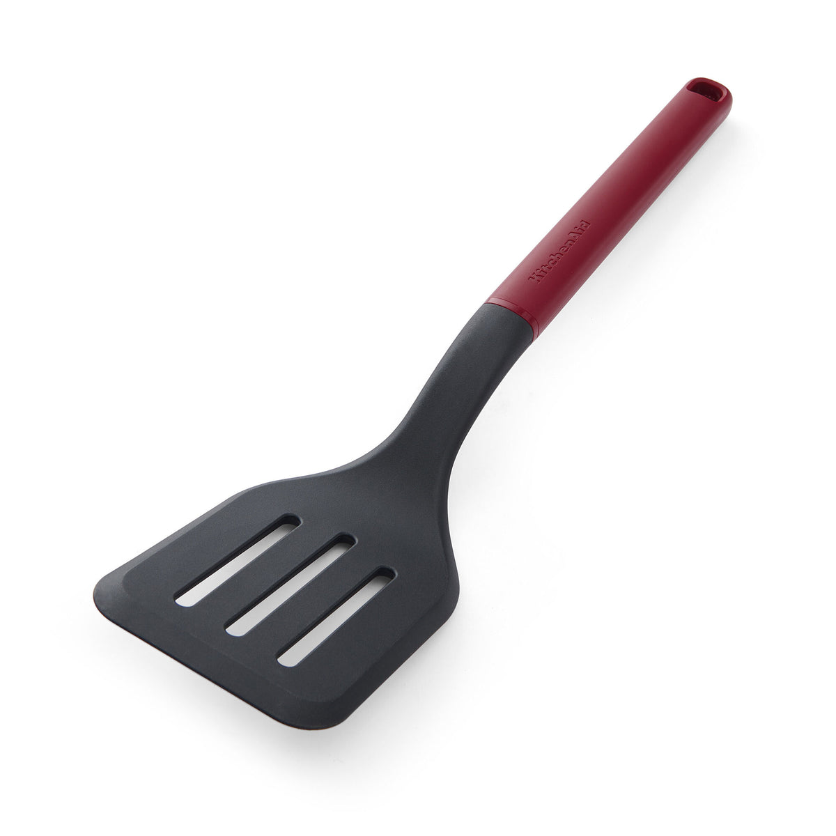 Kitchenaid Classic perforeret stegespade i farven empire red