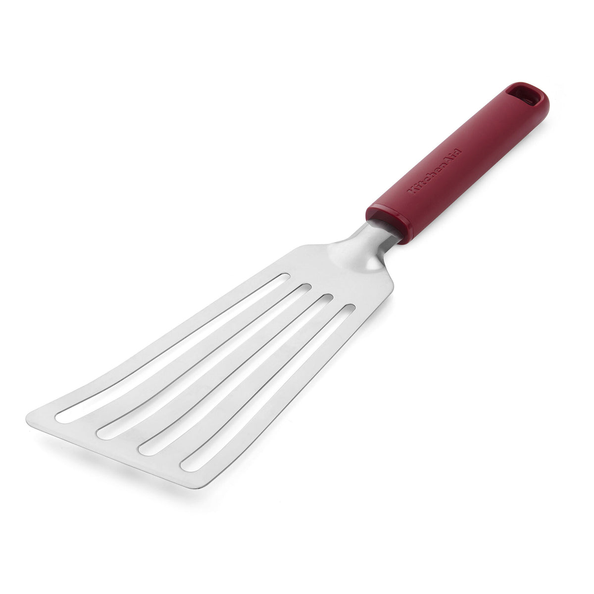 KitchenAid Classic stegespade i empire red med blad i rustfrit stål