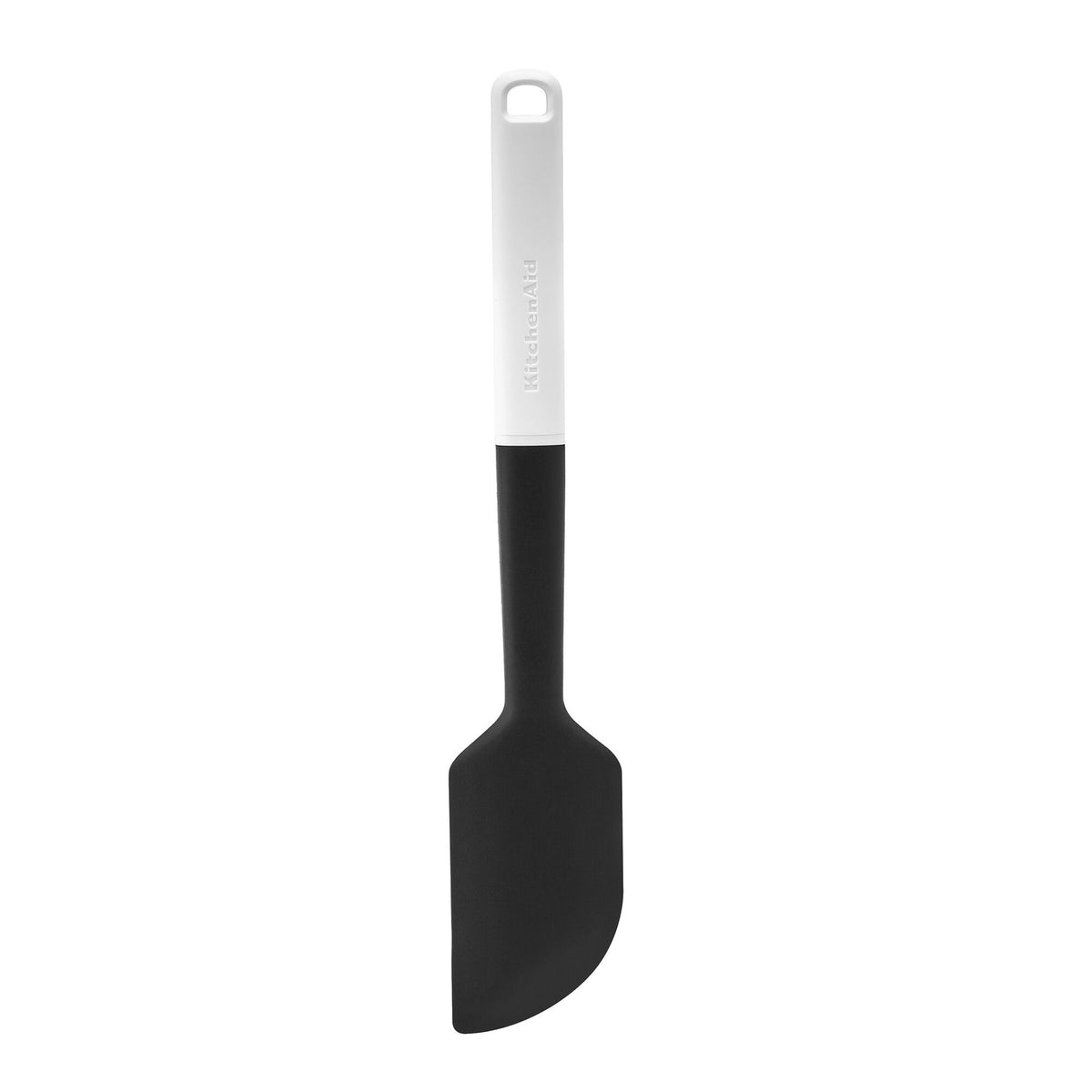 KitchenAid Classic dejskraber i porcelænshvid med fleksibelt silikonehoved