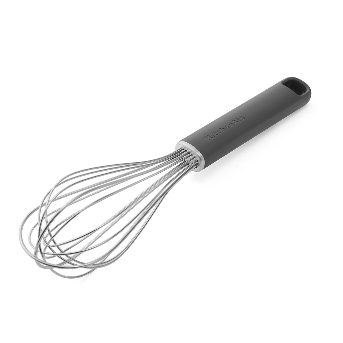 Grå KitchenAid Classic piskeris med tykke tråde i rustfrit stål