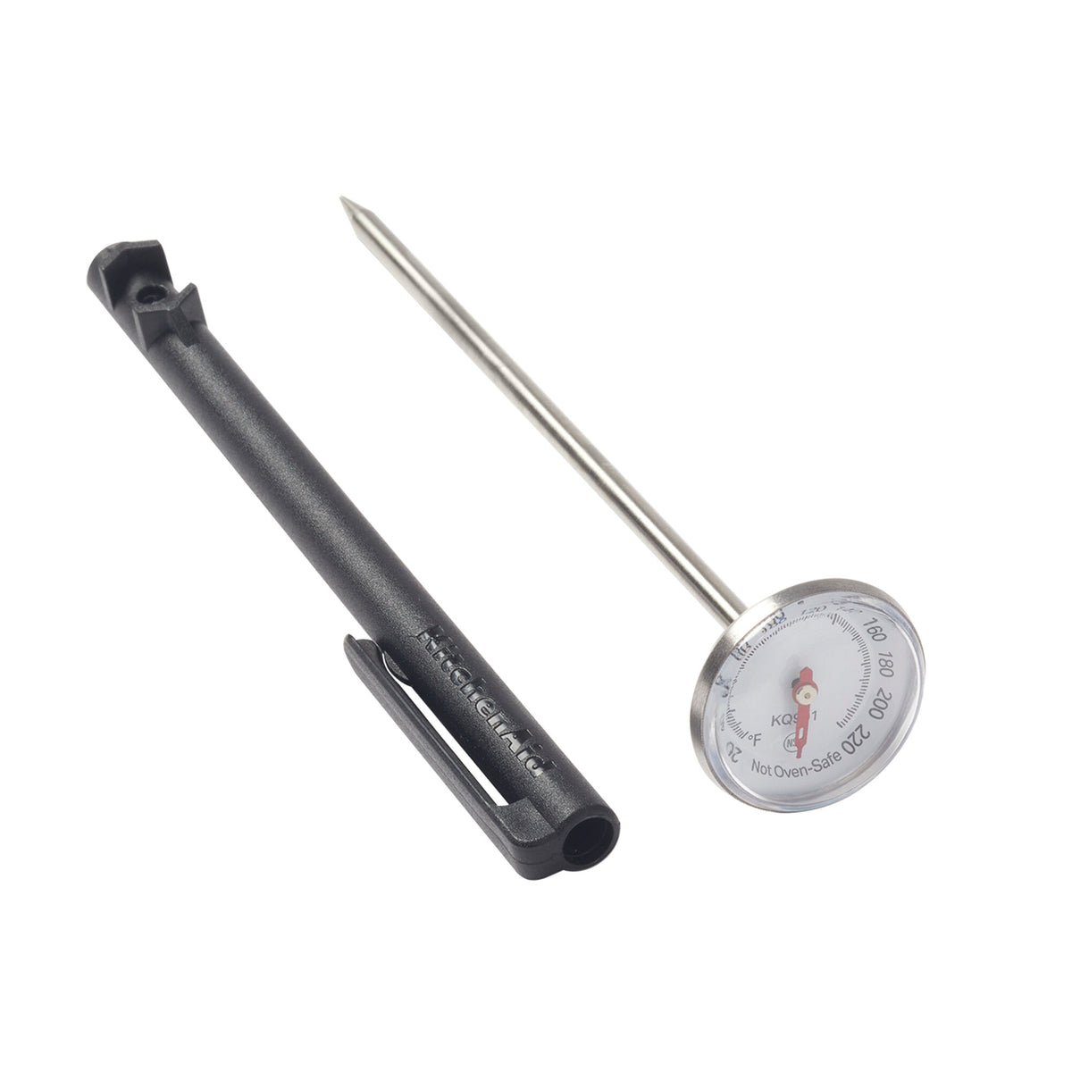 KitchenAid Quick Read analogt kødtermometer med skala fra 7 til 104 grader