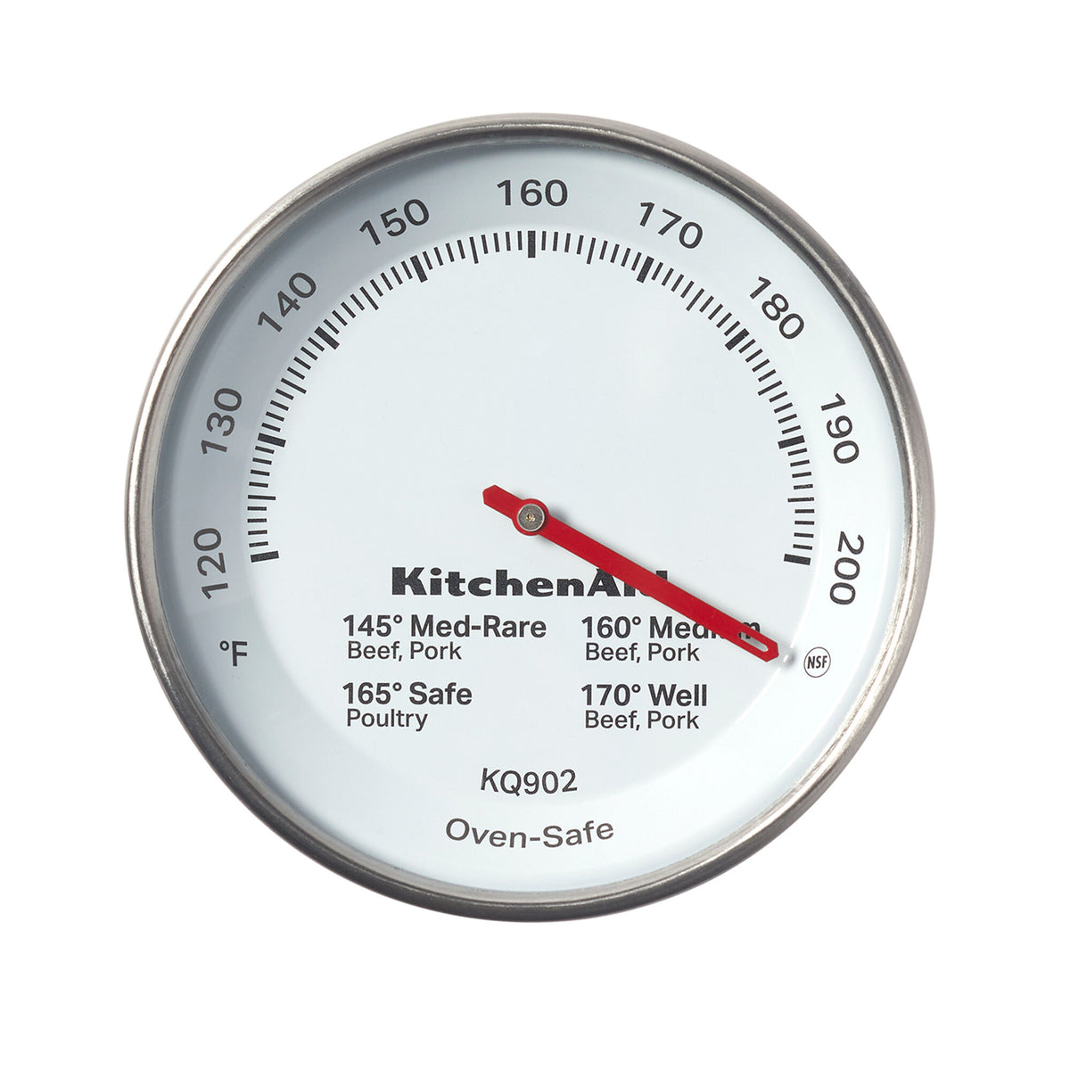 Kitchenaid Leave-In analogt kødtermometer til stege og fjerkræ