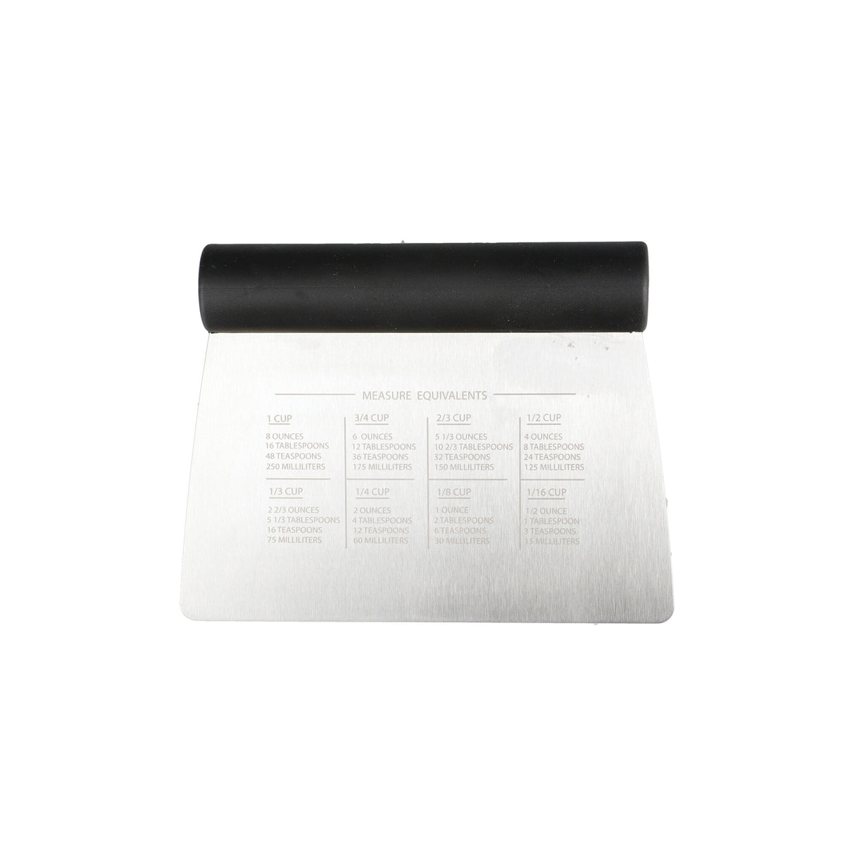 Sort Kitchenaid Universal dejdeler med blad i rustfrit stål og målmarkeringer