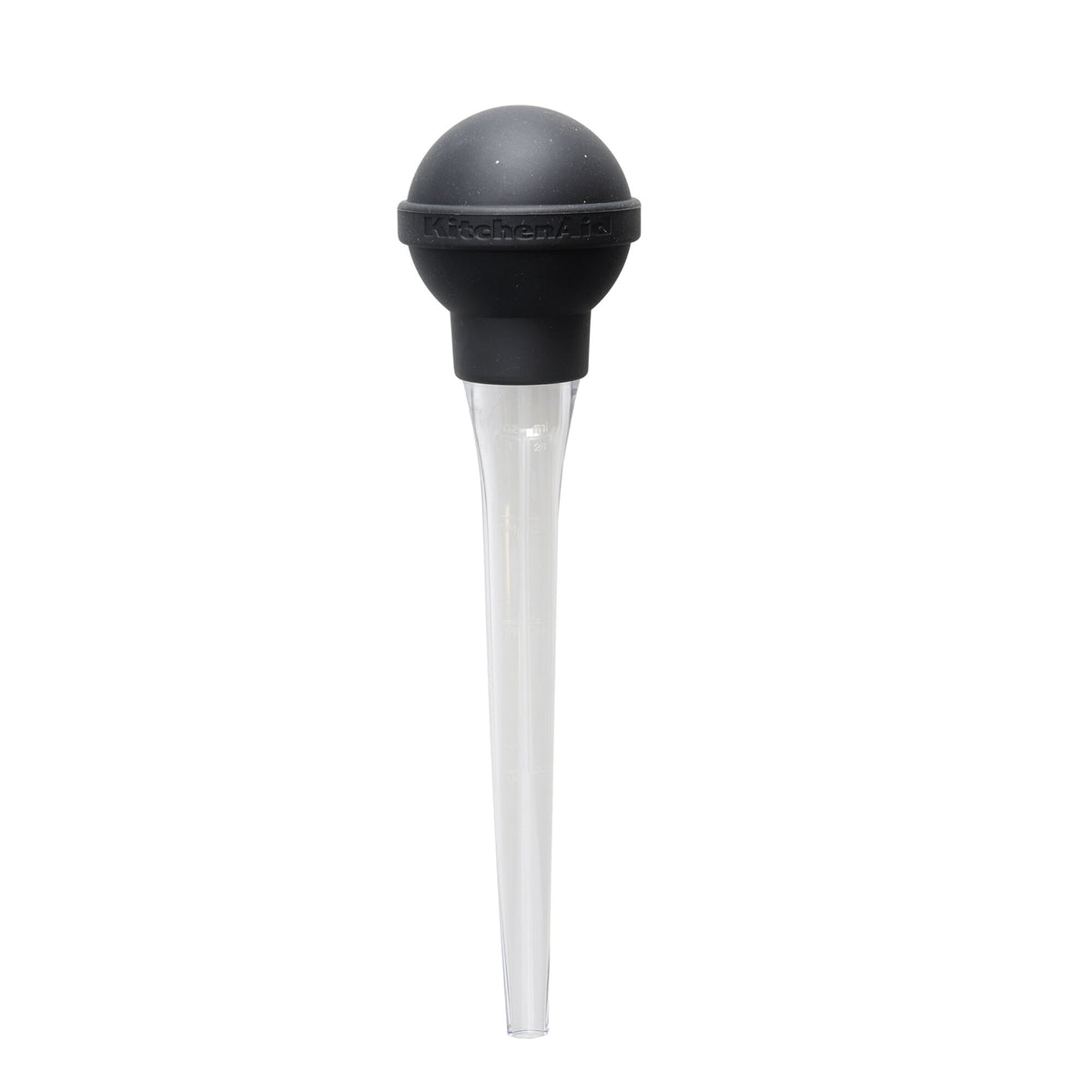 Sort KitchenAid Universal marinadesprøjte med silikoneballon og rør