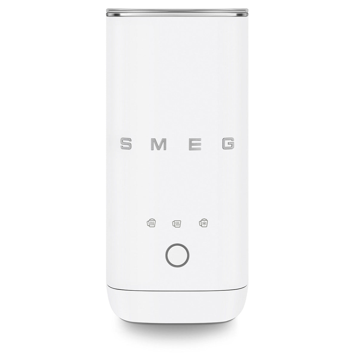 Smeg minimælkeskummer i mat hvid til varmt og koldt mælkeskum