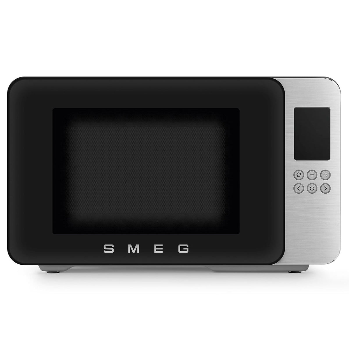 Sort Smeg MOC01BLMEU mikrobølgeovn med Soft Close-dør