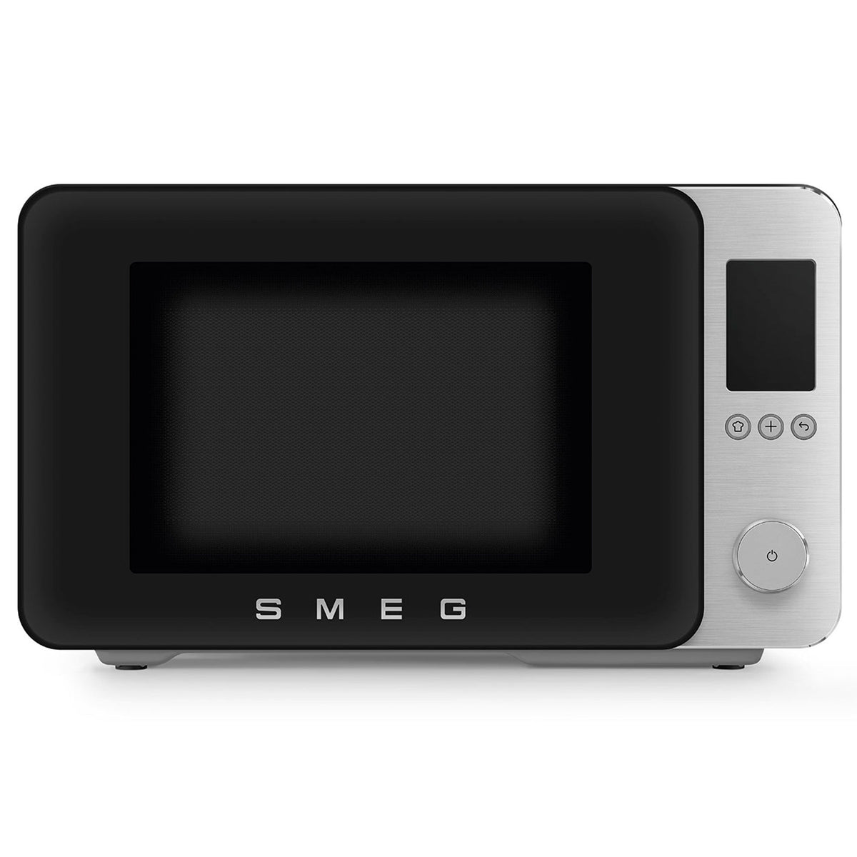 Sort Smeg MOC02BLMEU kombineret mikrobølgeovn med varmluft, grill og Air Fry