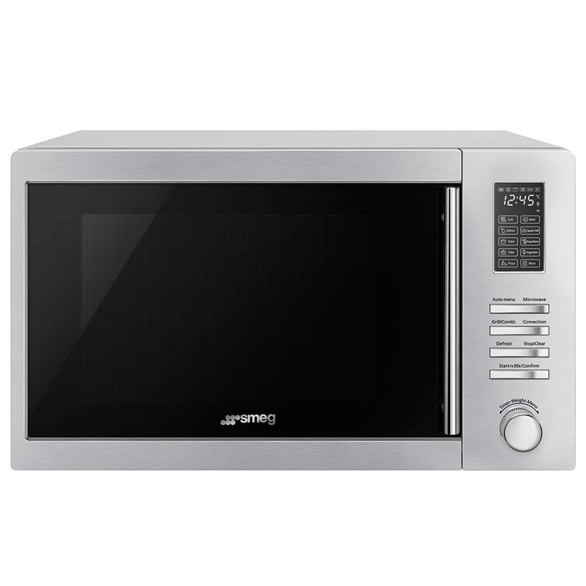 Smeg MOE34CXI2 fritstående mikroovn med varmluft og grill