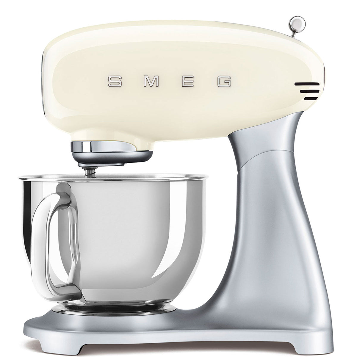 Smeg SMF04CREU køkkenmaskine i cremefarve med 1950'er-inspireret design