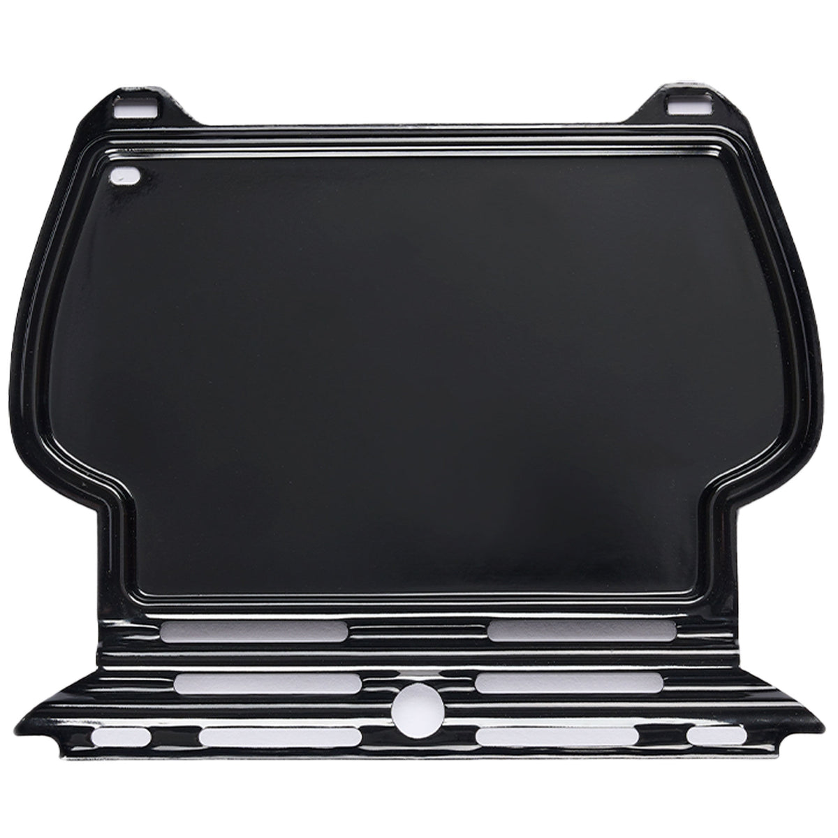 Sort Nomadiq grillplade til den transportable NomadiQ BBQ-gasgrill
