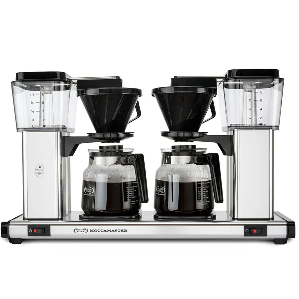 Moccamaster Manual Double kaffemaskine, den dobbelte version af den klassiske Moccamaster