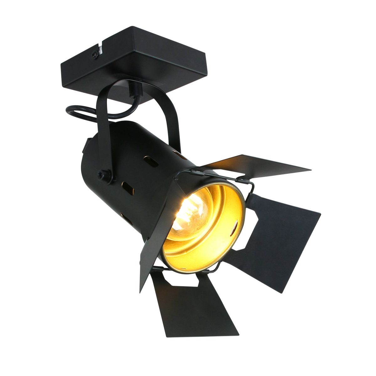 Se Cinema - spotlampe i sort metal ❤ Kæmpe udvalg i 3-nordic - Køb online på udsalg og tilbud lige nu ❤ Billig fragt og hurtig levering - Varenummer: 3-nordic-4186 og barcode / Ean: på lager - Udsalg på Lamper - Spotlamper Spar helt op til 73% - Over 2.739 kendte brands på udsalg