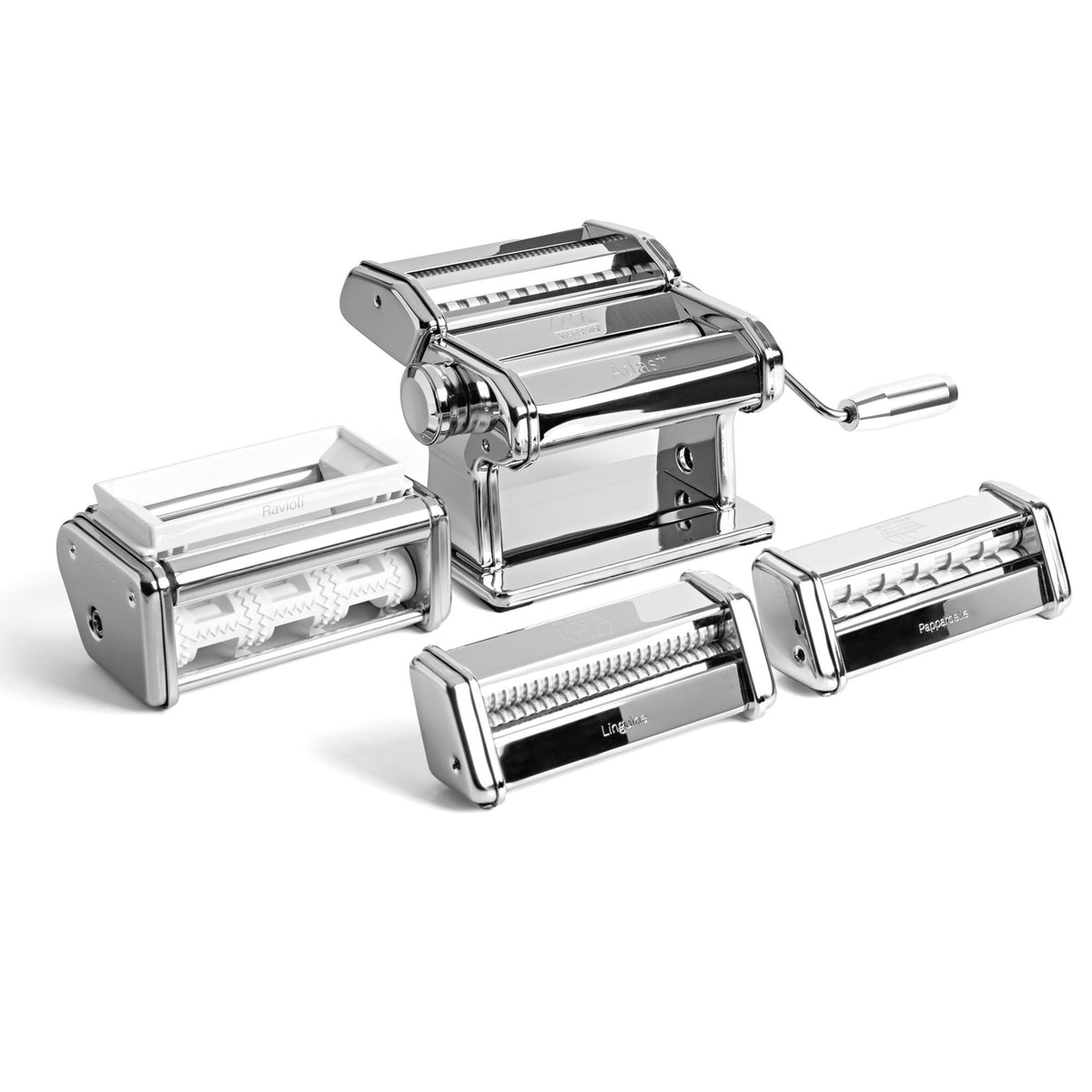 Marcato Multipast Giftset+ pastamaskine med tilbehør til hjemmelavet pasta