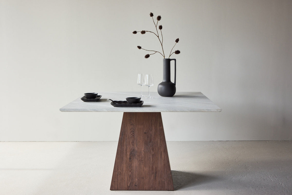 Se Venture Home - Cael - stenlook bordplade & mocca ben - 120x120x75 cm ❤ Kæmpe udvalg i Venture Home - Køb online på udsalg og tilbud lige nu ❤ Hurtig levering til lave fragtpriser - Varenummer: Bolig&Haven-52765752295754 og barcode / Ean: 7340220846600 på lager - Udsalg på Spar stort – op til 53% - Over 2.739 brands med kæmpe udsalg