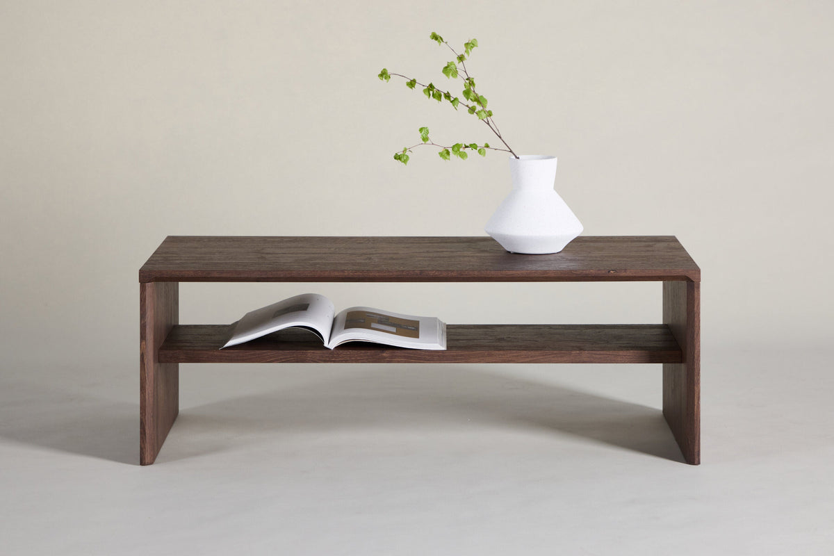 Se Venture Home - Telemarket - sofabord med hylde - mocca MDF med struktur - 110Ã50Ã38 cm ❤ Kæmpe udvalg i Venture Home - Køb online på udsalg og tilbud lige nu ❤ Billig fragt og hurtig levering - Varenummer: Bolig&Haven-52765743350090 og barcode / Ean: 7340220846624 på lager - Udsalg på Spar stort – op til 71% - Over 2.739 kendte brands på stort udsalg