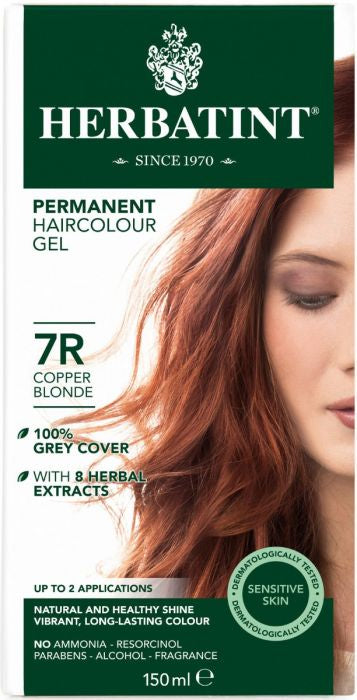 Se Herbatint 7R hårfarve Copper Blonde 150ml X ✔ Kæmpe udvalg i Herbatint - Køb online på udsalg og tilbud lige nu ✔ Meget billig fragt og hurtig levering - Varenummer: Helsegrossisten-57456 og 8016744808774 på lager - Udsalg på Personlig pleje > > Få op til 67% i rabat - Shop udsalg fra mere end 1.798 mærker