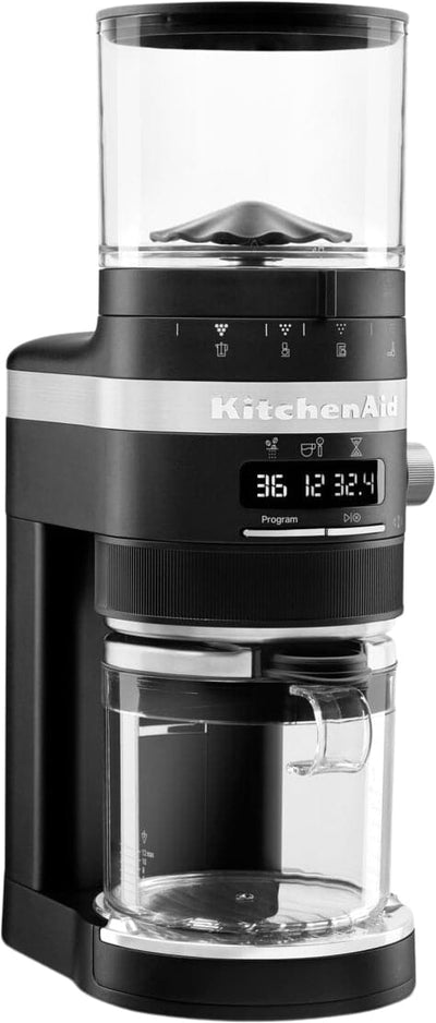 Se KitchenAid Kitchenaid Kaffekværn, Matte Black 5kcg8433ebm - Kaffekværne Stål ❤ Stort online udvalg i KitchenAid ❤ Meget billig fragt og hurtig levering: 1 - 2 hverdage - Varenummer: MGS-S11655099 og barcode / Ean: 8003437607776 på lager - Udsalg på Bolig - Køkkenudstyr - Kaffe & te - Kaffekværne Spar op til 57% - Over 1150 kendte brands på udsalg
