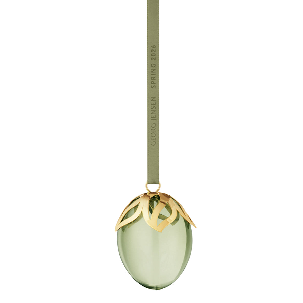 Georg Jensen Forår 2026 æg i glas med dekorativt ophæng
