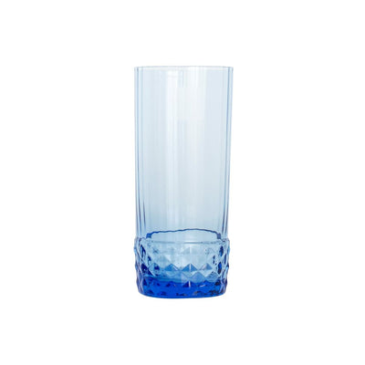 Drikkeglas sæt Bormioli Rocco America'20s Blå 6 stk Glas 400 ml