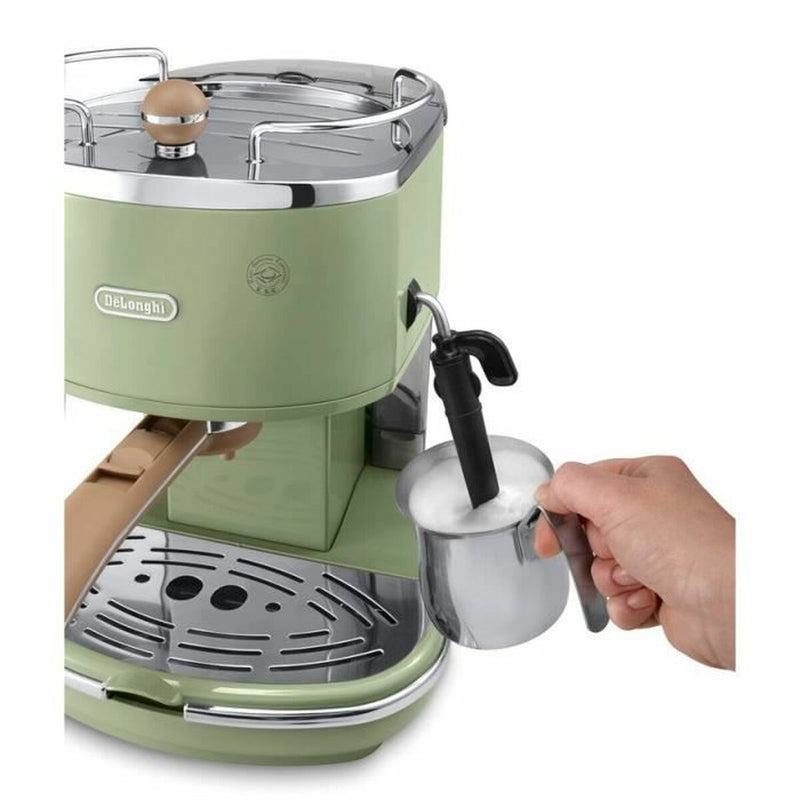 Kaffemaskine fuldautomatisk DeLonghi ECOV 310.GR Grøn 1,4 L