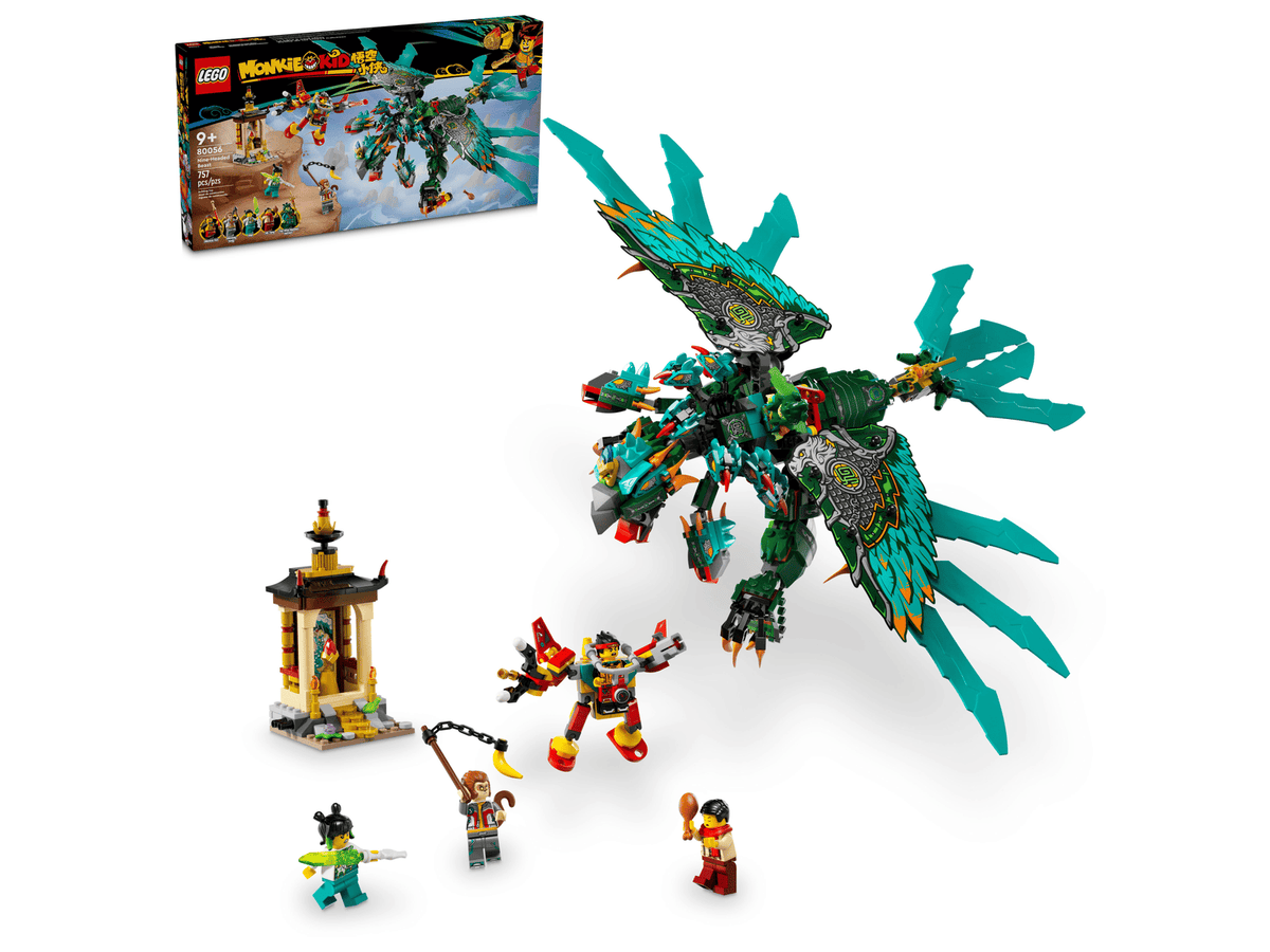 LEGO Monkie Kid legesæt Nihovedet væsen 80056, fuglemonster