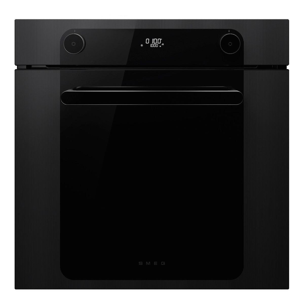 Sort Smeg SFP6201TB indbygningsovn på 60 cm med pyrolyse fra Musa-serien