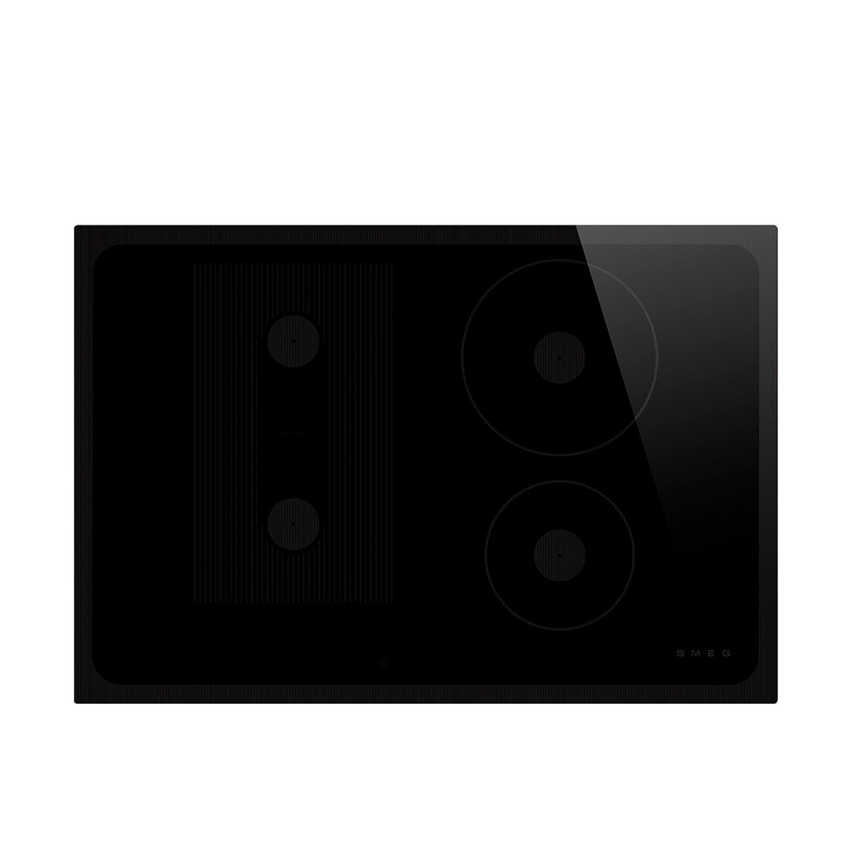 Smeg SI1M24744D Musa induktionskogeplade i sort glas, 70 cm bred