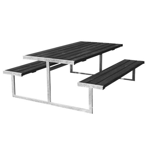 Se Hortus - Bord-/bænksæt "LOKE" sort grundmalet og galvaniseret stel uden ryg L: 180 x B: 185 cm ❤ Kæmpe udvalg i Hortus - Køb online på udsalg og tilbud lige nu ❤ Super billig fragt og lynhurtig levering - Varenummer: Bolig&Haven-42438318063868 og barcode / Ean: 5705858707938 på lager - Udsalg på Store besparelser – op til 67% - Spar stort på mere end 2.739 brands
