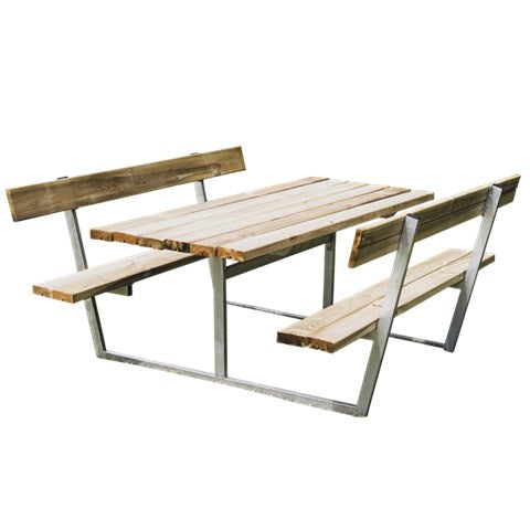 Se Hortus - Bord-/bænksæt "FREJA" trykimprægneret og galvaniseret stel med ryg L: 175 x B: 180 cm ❤ Kæmpe udvalg i Hortus - Køb online på udsalg og tilbud lige nu ❤ Billig fragt • Hurtig levering - Varenummer: Bolig&Haven-42438318194940 og barcode / Ean: 5705858707921 på lager - Udsalg på Op til 63% rabat - Mere end 1.329 populære mærker på udsalg