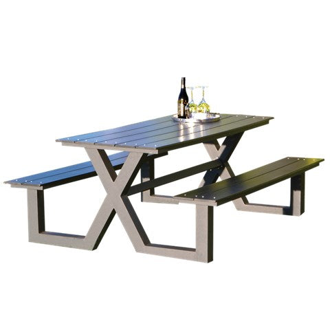 Se Hortus - Bord-/bænksæt Hortus - X-model sort plywood og antracit stel ❤ Kæmpe udvalg i Hortus - Køb online på udsalg og tilbud lige nu ❤ Billig fragt • Hurtig levering - Varenummer: Bolig&Haven-42438318293244 og barcode / Ean: 5705858713229 på lager - Udsalg på Få op til 63% i rabat - Over 2.739 brands på stort udsalg