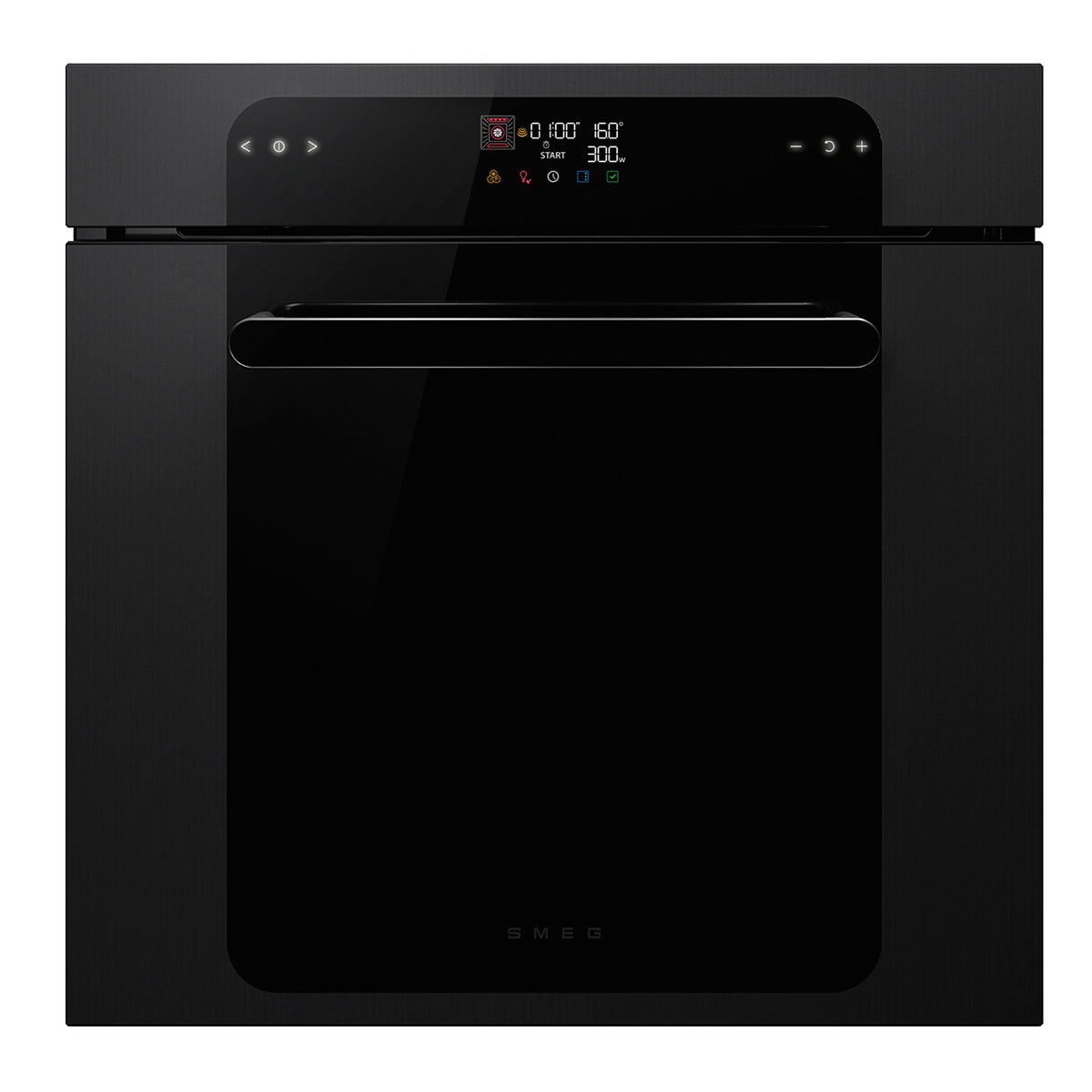Sort Smeg SO6202M2B Musa indbygningsovn med mikrobølgefunktion, 60 cm