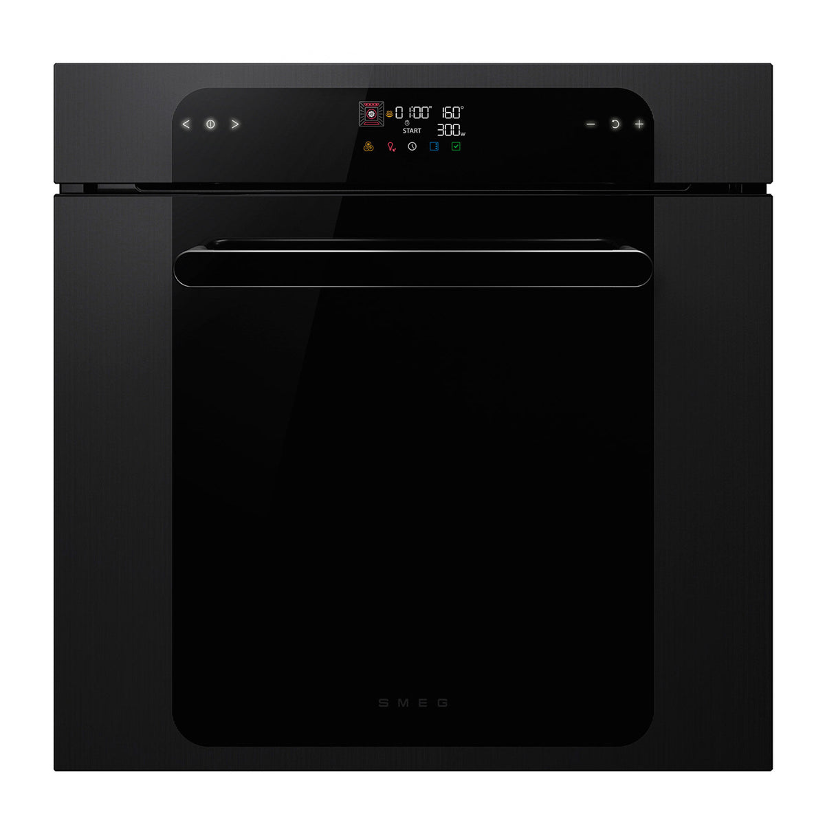 Sort Smeg SOP6202TB Musa indbygningsovn på 60 cm med pyrolyse
