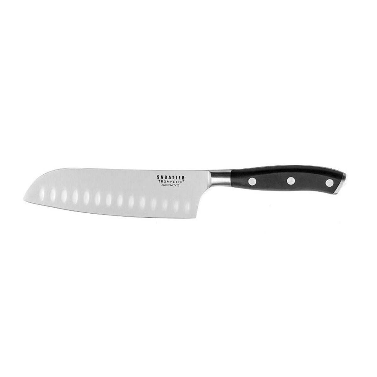 Sabatier Trompette Vulcano santokukniv med 17,5 cm blad