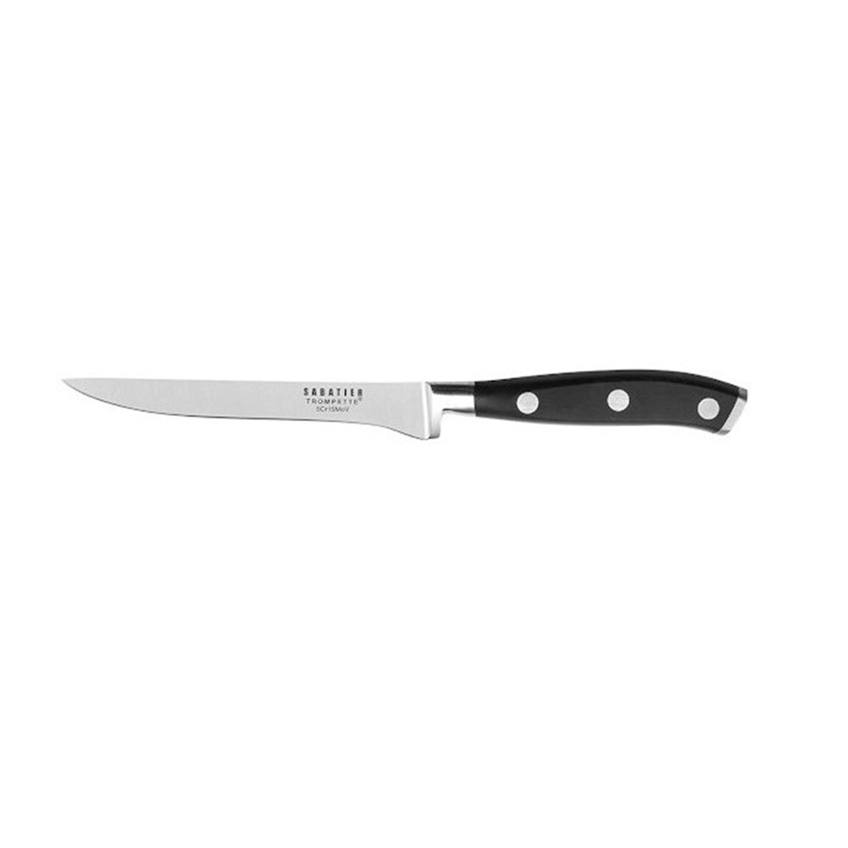 Sabatier Trompette Vulcano udbeningskniv 13 cm med smedet blad i rustfrit stål