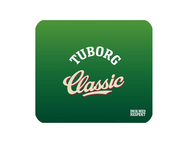 Raffle Måtte "Tuborg"