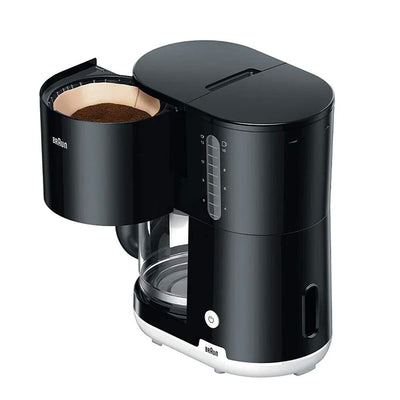 Drip Coffee Machine Braun KF1100BK 1000 W Sort Sort/Hvid 2,5 L