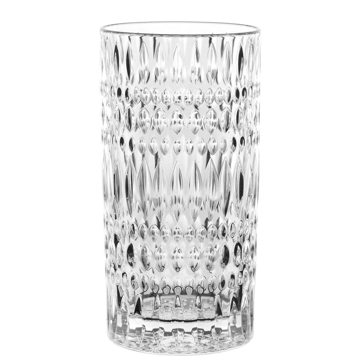 Klar Nachtmann Ethno vase i krystalglas, 23 cm høj, som også kan bruges som lyslygte