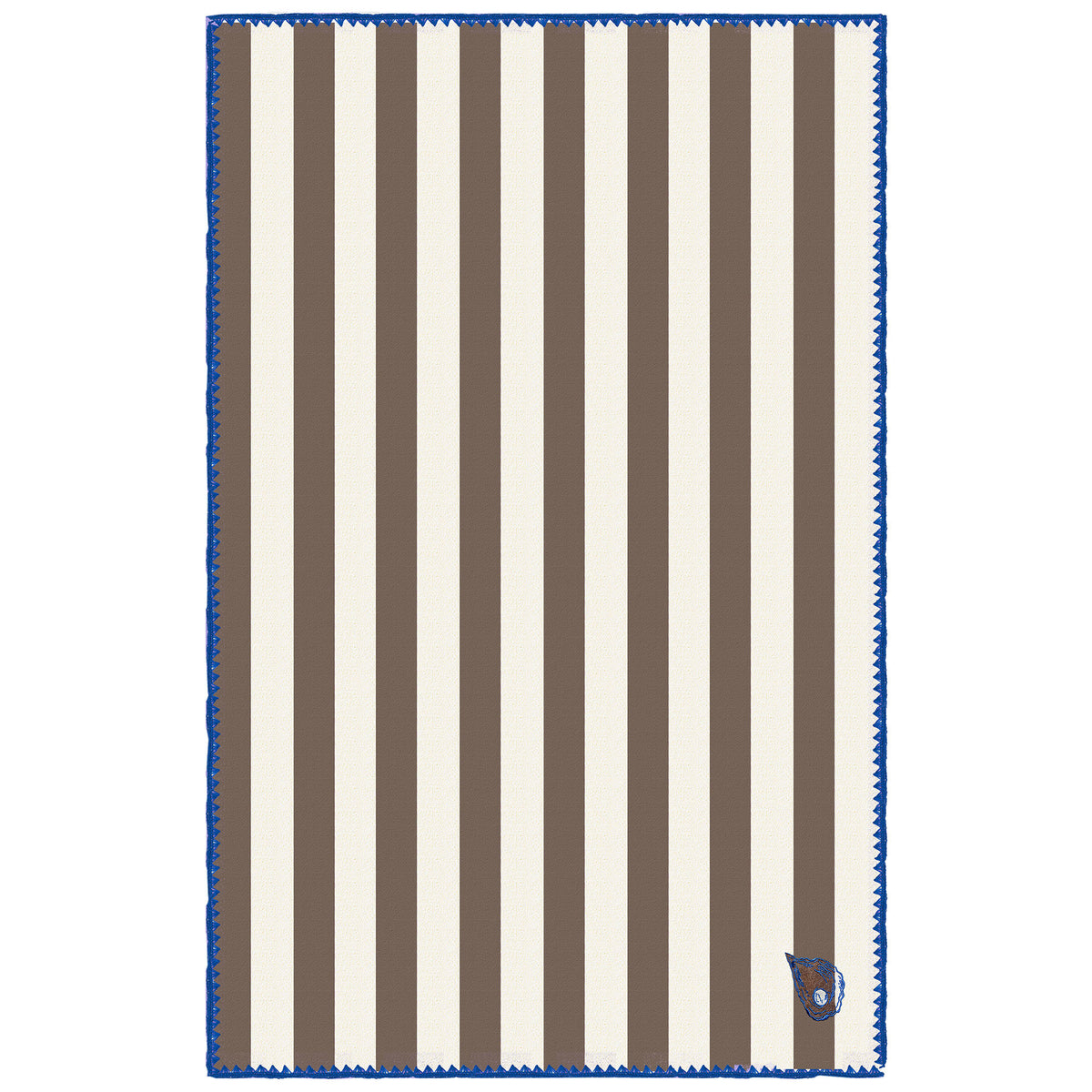 Byon Bubba Oyster dug i brune og cremefarvede nuancer, 280 x 150 cm