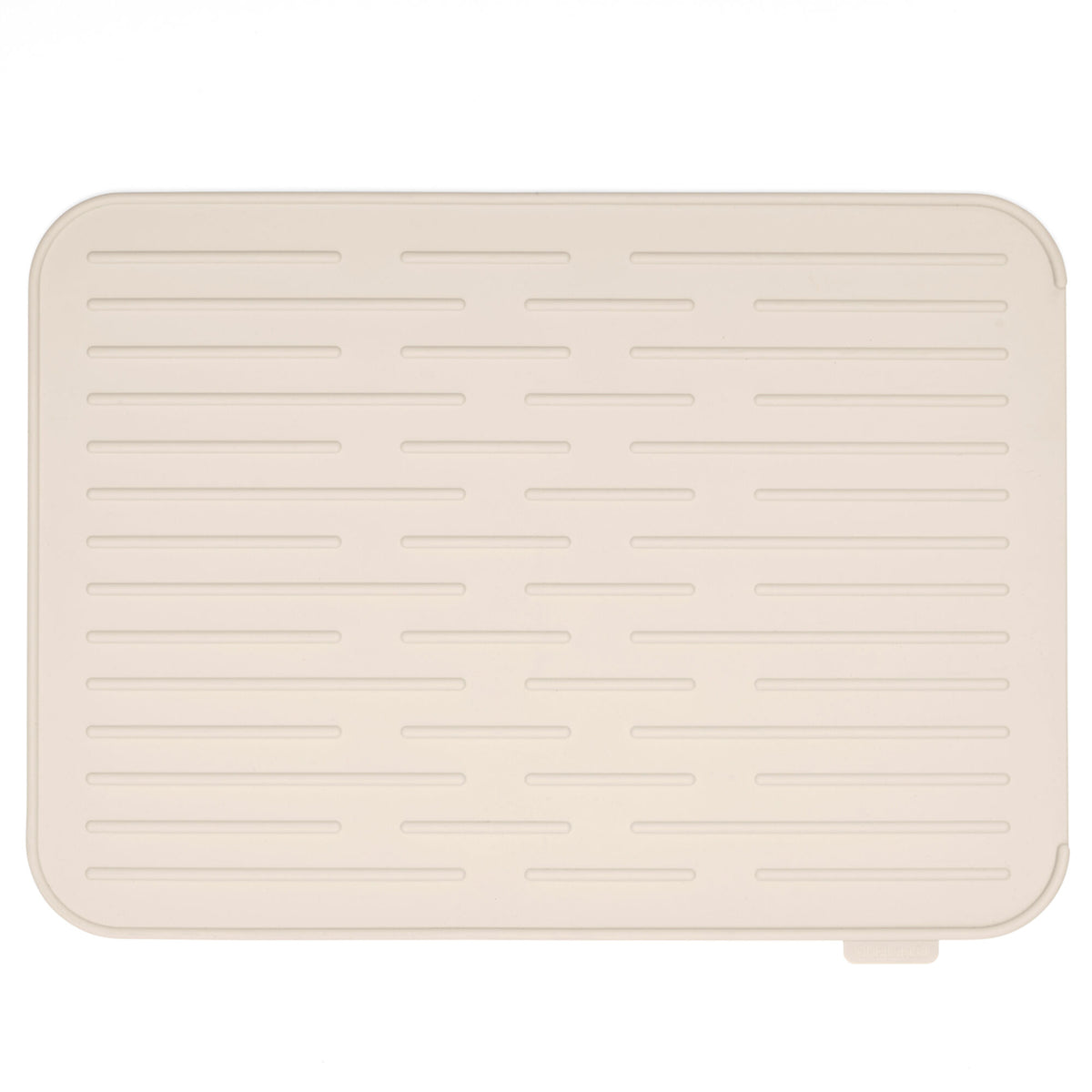 Brabantia Sinkside opvaskemåtte i soft beige silikone ved vasken