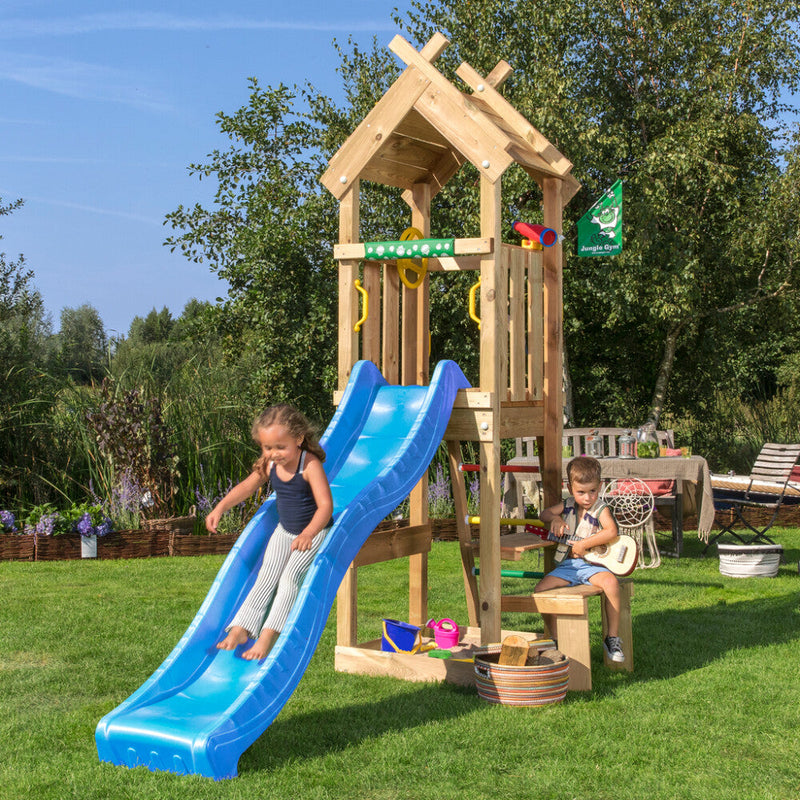 Se Jungle Gym - Legetårn Jungle Gym Totem m/ blå rutschebane ✔ Kæmpe udvalg i  Jungle Gym - Køb online på udsalg og tilbud lige nu ✔ Hurtig levering: 1 - 2 Hverdage samt billig fragt - Varenummer: BGH-50309923864906 og barcode / Ean: 5705858721606 på lager - Udsalg på Best selling products Spar op til 59% - Over 1354 kendte brands på udsalg