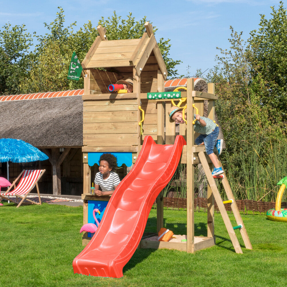 Se Jungle Gym - Legetårn Resort Rød Rutsjebane 125 cm Platform ❤ Kæmpe udvalg i Jungle Gym - Køb online på udsalg og tilbud lige nu ❤ Super billig fragt og lynhurtig levering - Varenummer: Bolig&Haven-61179818770762 og barcode / Ean: 5705858721705 på lager - Udsalg på Spar stort – op til 59% - Over 2.739 kendte brands på stort udsalg