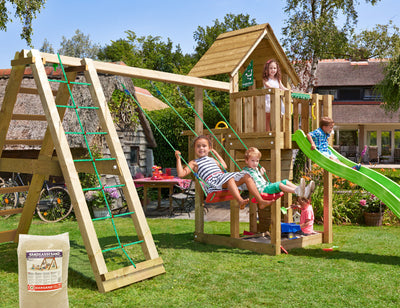 Se Jungle Gym - Legetårn Jungle Gym Cubby m/2-Climb Module 220, 120 kg sand og grøn rutschebane ✔ Kæmpe udvalg i  Jungle Gym - Køb online på udsalg og tilbud lige nu ✔ Hurtig levering: 1 - 2 Hverdage samt billig fragt - Varenummer: BGH-50309918458186 og barcode / Ean: 5705858714196 på lager - Udsalg på Best selling products Spar op til 51% - Over 1324 kendte brands på udsalg