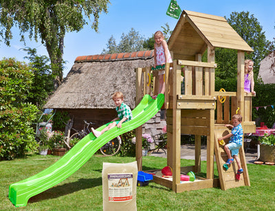 Se Jungle Gym - Legetårn Jungle Gym Cubby m/grøn rutschebane og120 kg sand ✔ Kæmpe udvalg i  Jungle Gym - Køb online på udsalg og tilbud lige nu ✔ Hurtig levering: 1 - 2 Hverdage samt billig fragt - Varenummer: BGH-50309918327114 og barcode / Ean: 5705858714226 på lager - Udsalg på Best selling products Spar op til 54% - Over 1324 kendte brands på udsalg