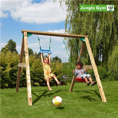 Se Jungle Gym Swing komplet - Legetårne ✔ Kæmpe udvalg i  Jungle Gym - Køb online på udsalg og tilbud lige nu ✔ Hurtig levering: 1 - 2 Hverdage samt billig fragt - Varenummer: BGH-42438327238908 og barcode / Ean: 5705858715018 på lager - Udsalg på Best selling products Spar op til 66% - Over 1354 kendte brands på udsalg