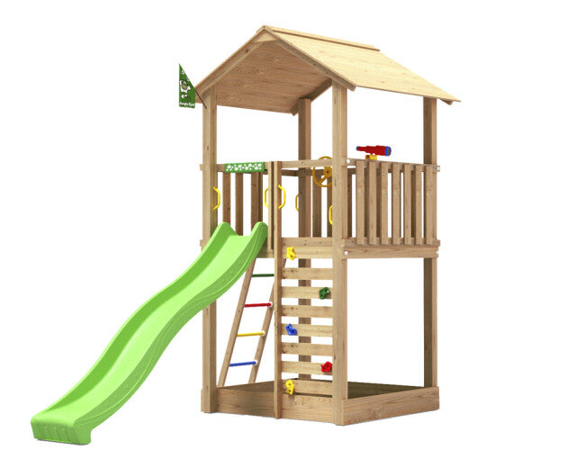Se Jungle Gym - Legetårn Jungle Gym Sierra 2.1 m/grøn rutschebane ✔ Kæmpe udvalg i  Jungle Gym - Køb online på udsalg og tilbud lige nu ✔ Hurtig levering: 1 - 2 Hverdage samt billig fragt - Varenummer: BGH-50309920489802 og barcode / Ean: 5705858721736 på lager - Udsalg på Best selling products Spar op til 57% - Over 1324 kendte brands på udsalg